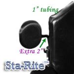 Adjustable Swing Away or Removable Sta-Rite Elbow Stop 1" tubing 4 1/4" stem - PAIR  SRES2D