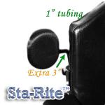 Adjustable Swing Away or Removable Sta-Rite Elbow Stop 1" tubing 5 1/4" stem - PAIR  SRES3D