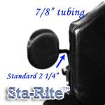 Adjustable Swing Away or Removable Sta-Rite Elbow Stop 7/8" tubing 2 1/4" stem - PAIR  SRESC