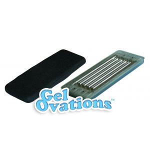 4" x 15" Thinner Gel Hip Guide Pad with Track and Cover EACH 415THGPT