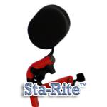 Sta-Rite Adductor Bracket with 3" x 4" GEL Pad for 7/8" leg rest tubing – SINGLE - SRABD1