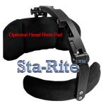 Sta-Rite Adjustable Forehead Stabilizer Hardware & Forehead Pad - EACH SRAFS