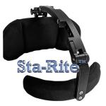 Sta-Rite Adjustable Forehead Stabilizer plus 5" x 10" Headrest Pad - EACH SRAFS510