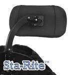 Sta-Rite Headrest Hardware & 5" x 14" Dimensional GEL pad - EACH - SRHR514D