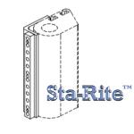 Sta-Rite Lateral Support Side Track to Back Mount - EACH SRSMABM
